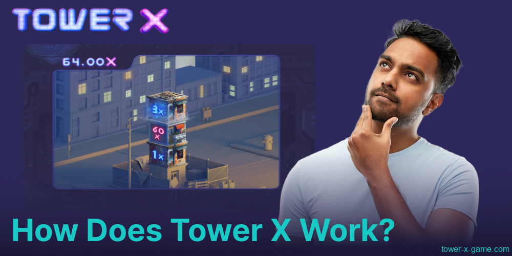 Details about Tower X game and how it works